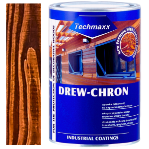 Impregnat do Drewna Ochronny 1L - Orzech Ciemny - Na Zewnątrz