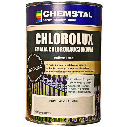 Chlorokauczuk Popielaty RAL 7038 Farba Emalia chlorokauczukowa Chemstal.png