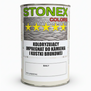 Farba do Kostki Brukowej i Betonu 6L - Biała UV - 100% Krycia