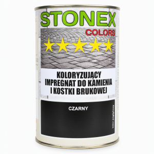 Farba do Kostki Brukowej i Betonu 1L - Czarna - 100% Krycia