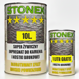 Zestaw Impregnat do Kostki 11L - Efekt Mokry - Rozpuszczalnikowy