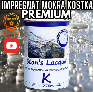 Impregnat do Kostki Brukowej 3L - Efekt Mokra Kostka - Ston's Lacque K