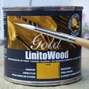 Farba do Renowacji Liter na Pomniku 0,2L - Złota + Pędzelek