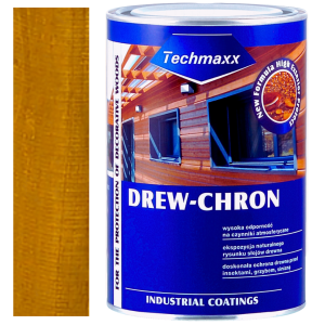 Impregnat do Drewna Ochronny 1L - Kolor Dąb - Drew-Chron