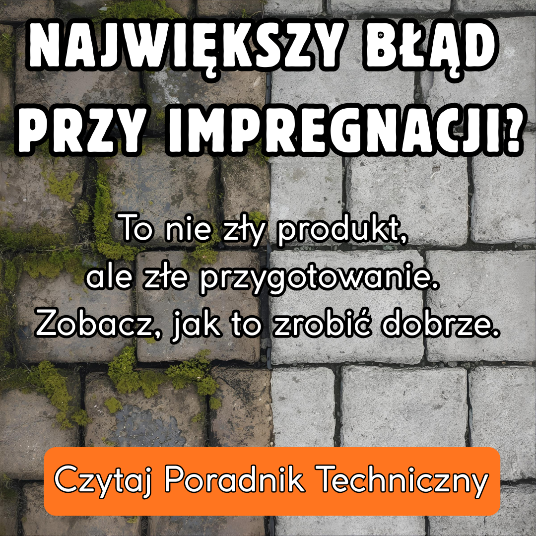 Jak przygotować kostkę brukową pod tani impregnat - 5 kroków do sukcesu
